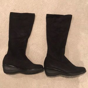 Micro Fabric Stretch Boots